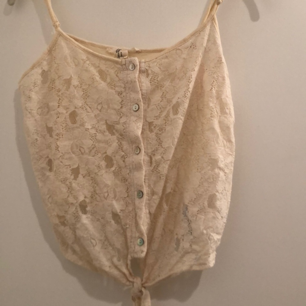 Lace Forever 21 Tank Top